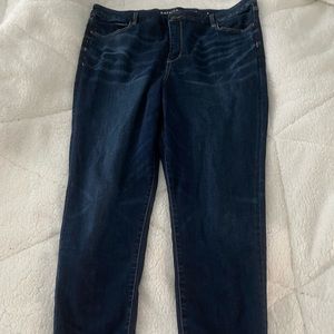 American Eagle indigo blue skinny jeans sz 22